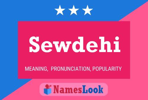 Sewdehi Name Poster