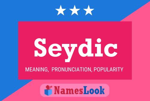 Seydic Name Poster