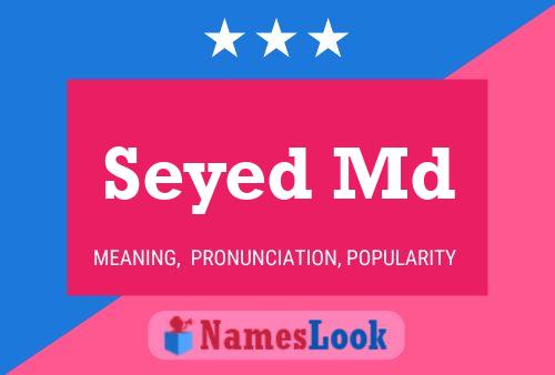 Seyed Md Name Poster