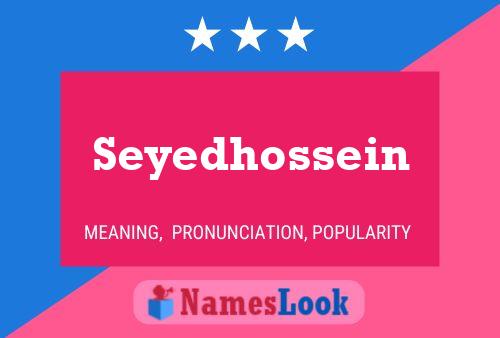 Seyedhossein Name Poster