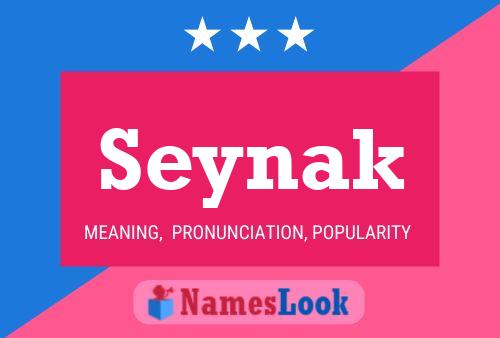 Seynak Name Poster