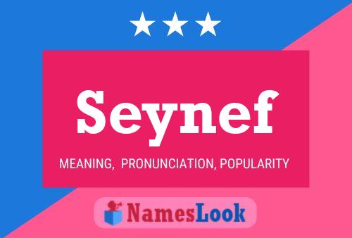 Seynef Name Poster