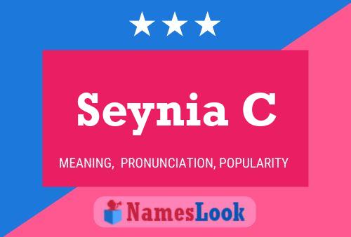 Seynia C Name Poster