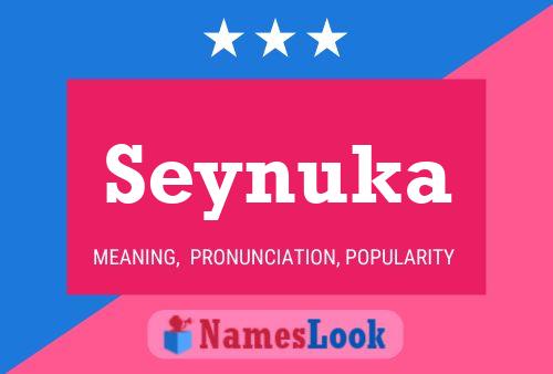 Seynuka Name Poster