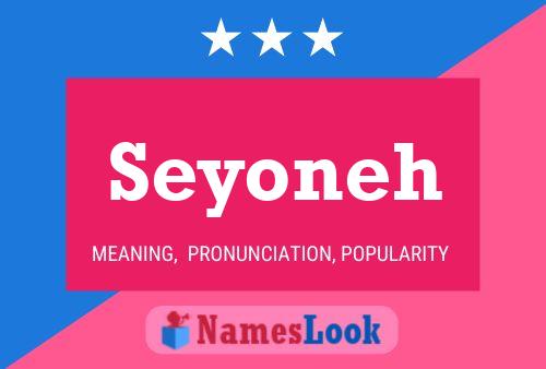 Seyoneh Name Poster