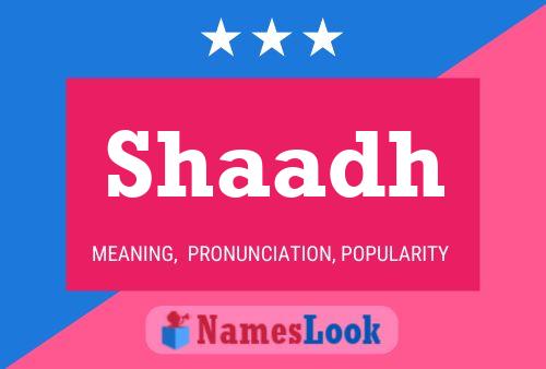 Shaadh Name Poster