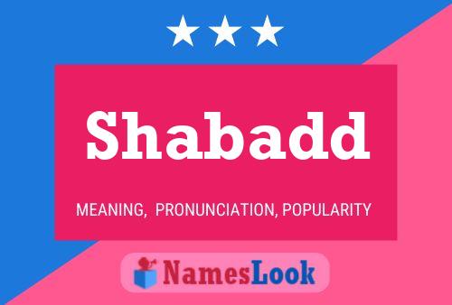 Shabadd Name Poster