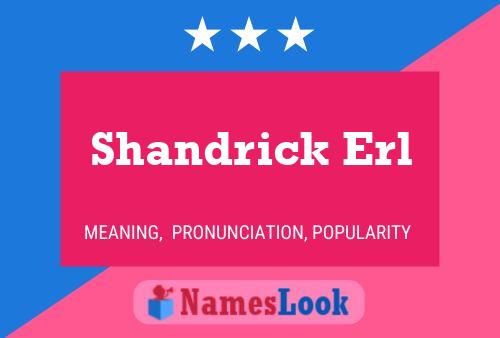 Shandrick Erl Name Poster