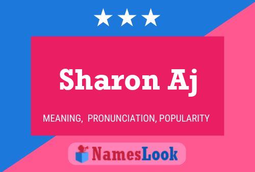 Sharon Aj Name Poster