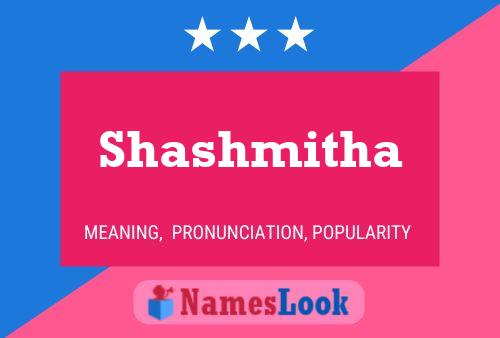 Shashmitha Name Poster