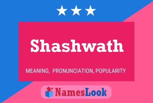 Shashwath Name Poster