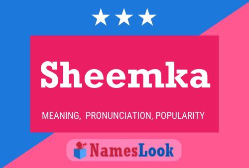 Sheemka Name Poster