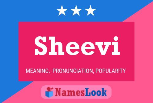 Sheevi Name Poster