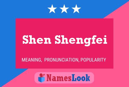 Shen Shengfei Name Poster