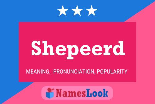 Shepeerd Name Poster