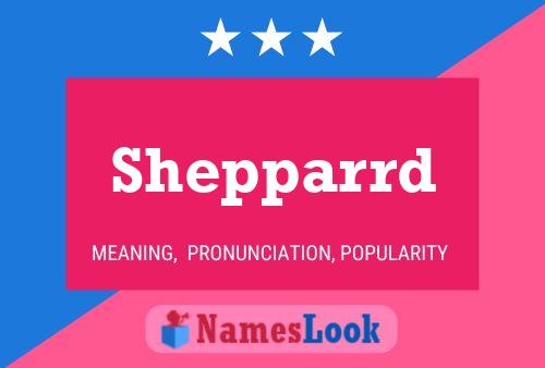 Shepparrd Name Poster