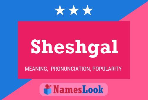 Sheshgal Name Poster