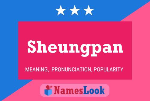 Sheungpan Name Poster