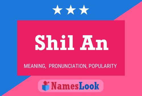 Shil An Name Poster