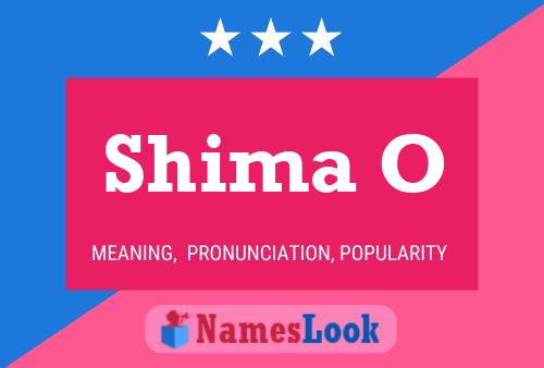 Shima O Name Poster