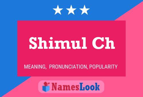 Shimul Ch Name Poster