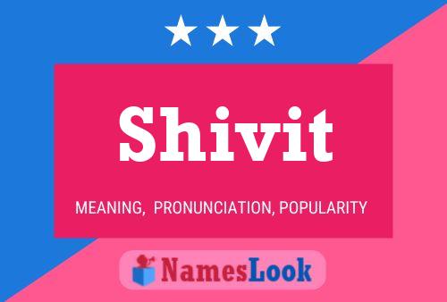 Shivit Name Poster