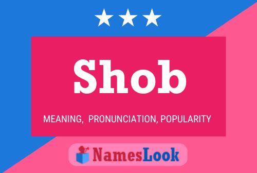 Shob Name Poster