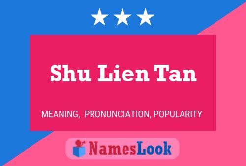 Shu Lien Tan Name Poster