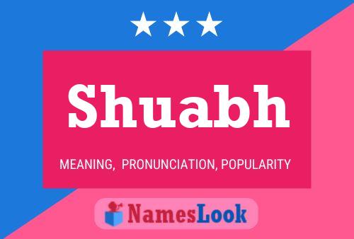 Shuabh Name Poster