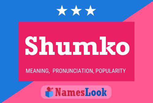 Shumko Name Poster