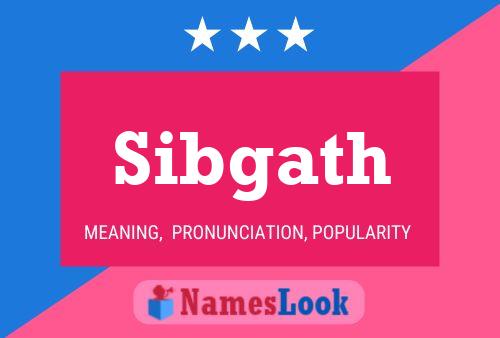 Sibgath Name Poster