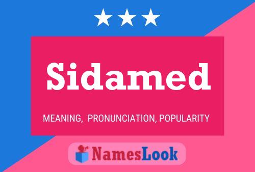 Sidamed Name Poster