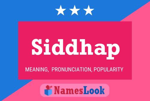 Siddhap Name Poster