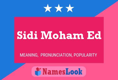 Sidi Moham Ed Name Poster