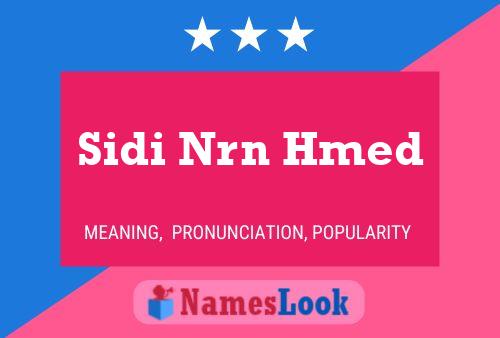 Sidi Nrn Hmed Name Poster