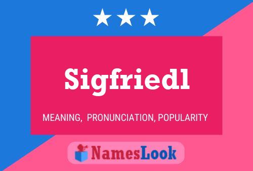 Sigfriedl Name Poster