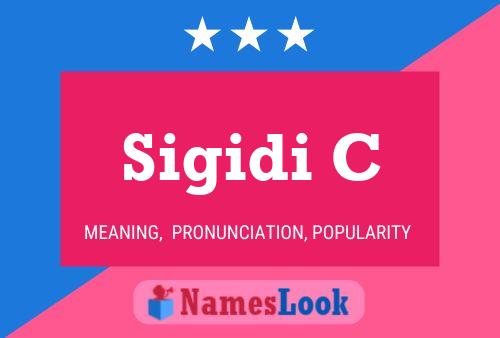 Sigidi C Name Poster