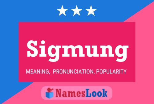 Sigmung Name Poster