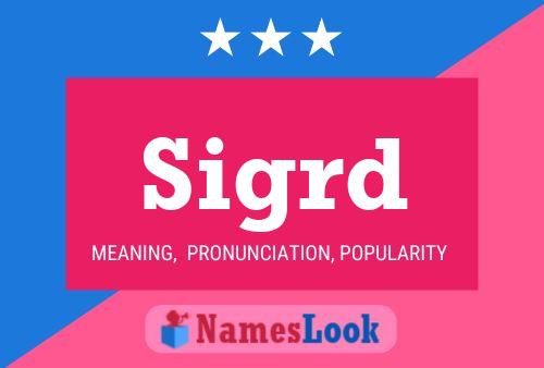 Sigrd Name Poster