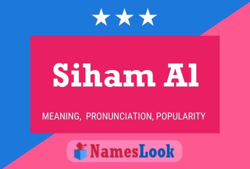 Siham Al Name Poster