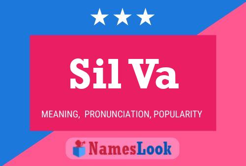 Sil Va Name Poster