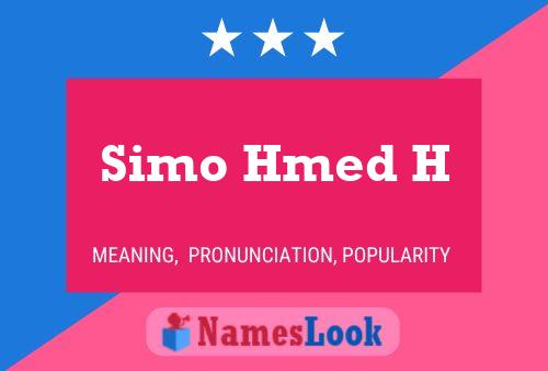 Simo Hmed H Name Poster