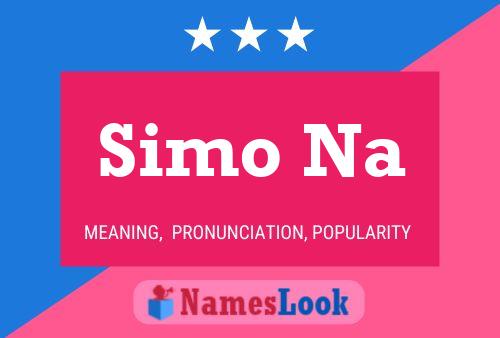 Simo Na Name Poster