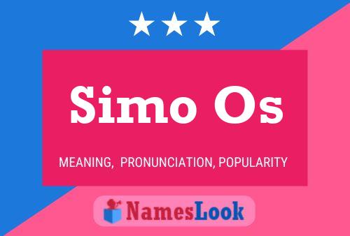 Simo Os Name Poster