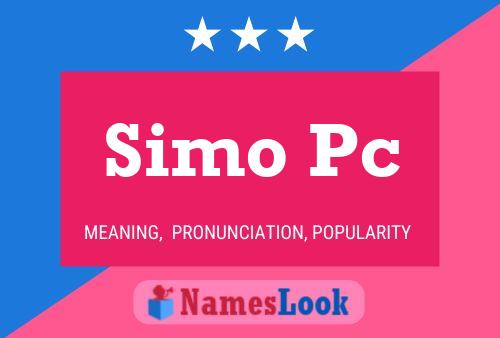 Simo Pc Name Poster