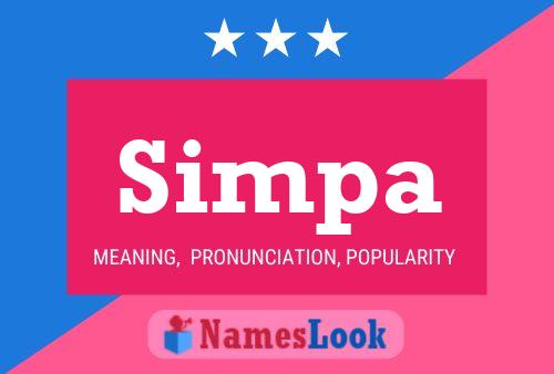 Simpa Name Poster