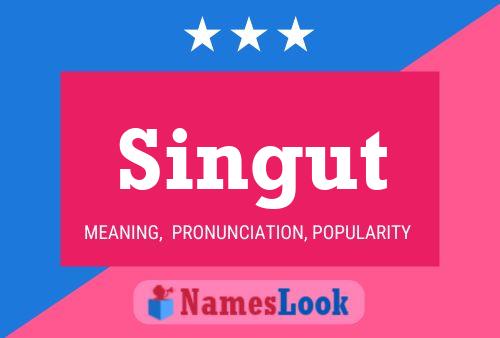 Singut Name Poster