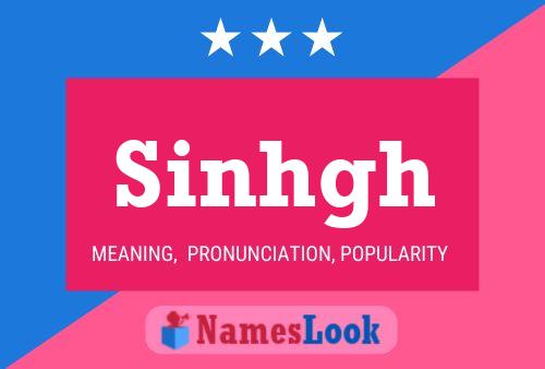 Sinhgh Name Poster