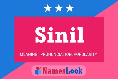 Sinil Name Poster