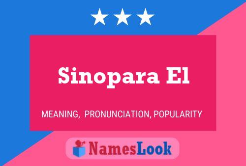 Sinopara El Name Poster